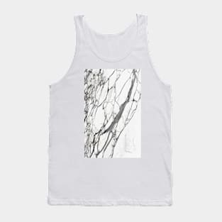 White marble iphone case Tank Top